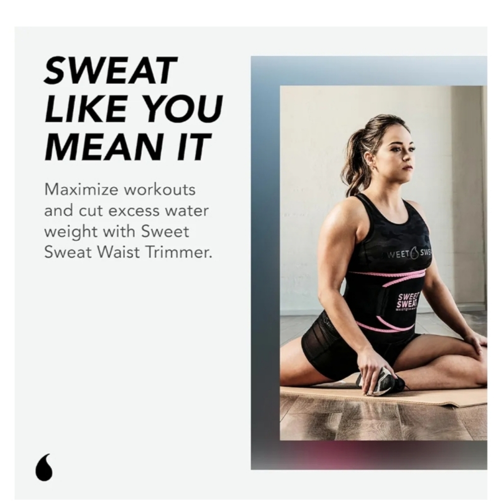 NWT Waist Trimmer - Premium Sweat Enhancement Sz S
